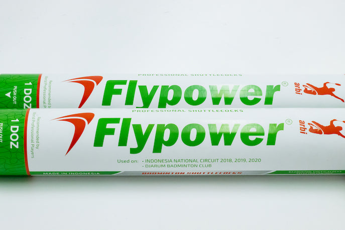 【5％OFF】 Flypower GREEN（10ダース） Shuttlecock シャトル